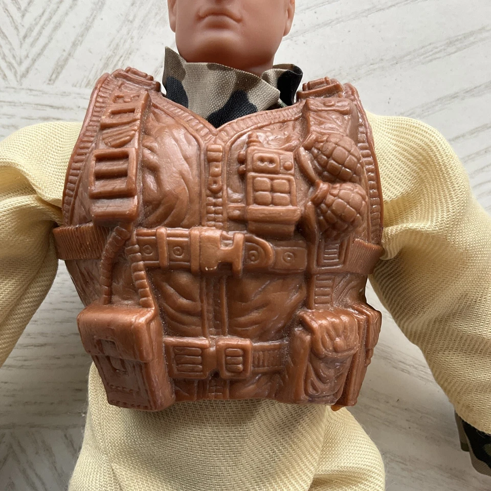 "Figura de acción de niño soldado del ejército uniforme militar de colección hombre del ejército con chaleco - 11""" Foto 4 de 4