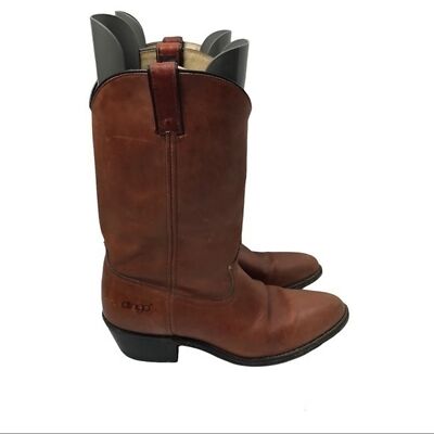 Vintage Dingo Western Riding Boots size 10 D mens Vintage Dingo Acme Cowboy Boots 10.5 D USA Made 70s 80s  main image 3