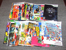 Lot of 50 Nintendo Wii Instruction Manuals Fast Shipping