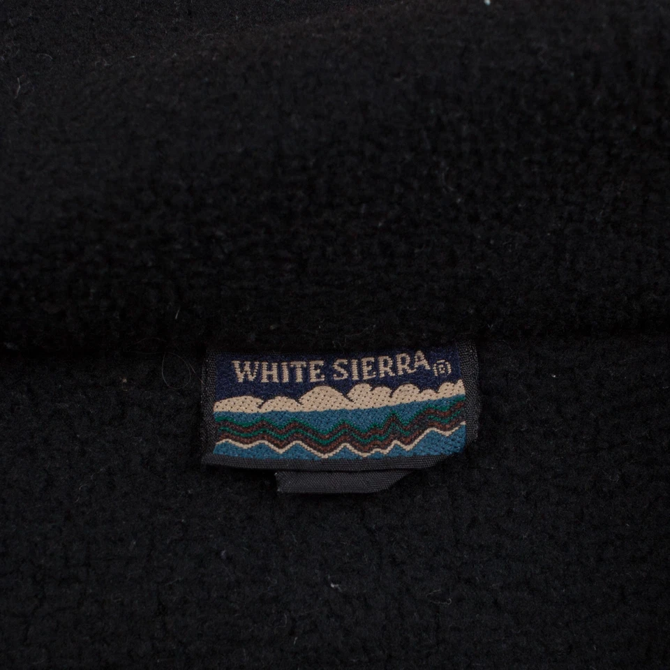 Chaqueta polar Sierra blanca vintage XL Gorpcore años 90 negra para mujer senderismo al aire libre Foto 4 de 4