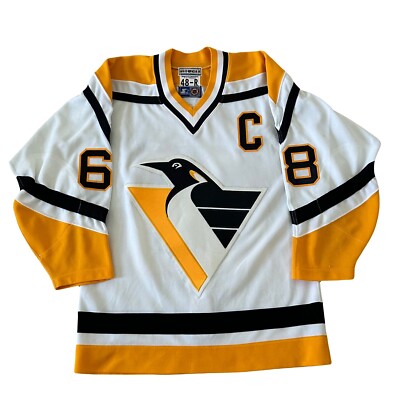Jagr Penguins Shirt Vintage Pittsburgh Penguins Hockey Jersey JAGR