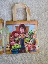 12pcs Toy Story Party Supplies Reusable Party Favor Bag Gift Bag 8 X 8" New