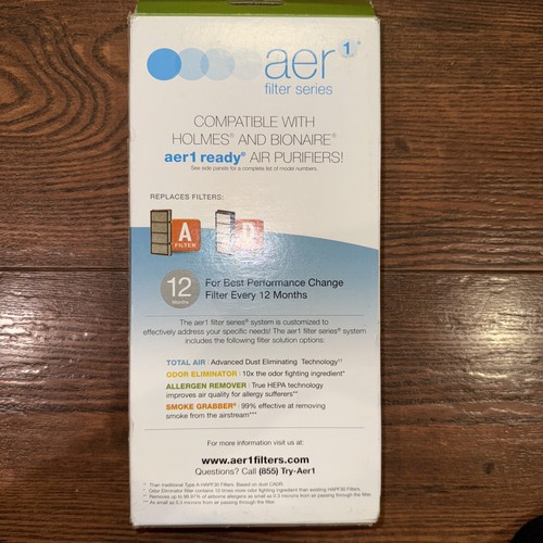 Genuine Holmes aer1 True HEPA Allergen Remover Air Purifier Filter HAPF300AH D - Picture 2 of 3