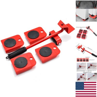Heavy-Duty Furniture Lifter and 4-Piece Slide Kit - Effortless Moving Solution