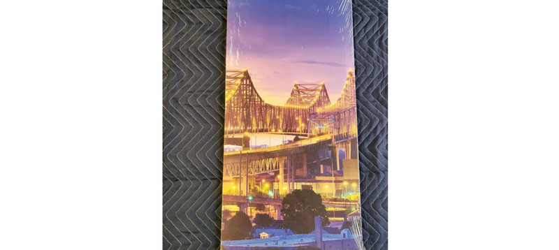 Wall Art City New Orleans Skyline at Sunset Wall Pictures
