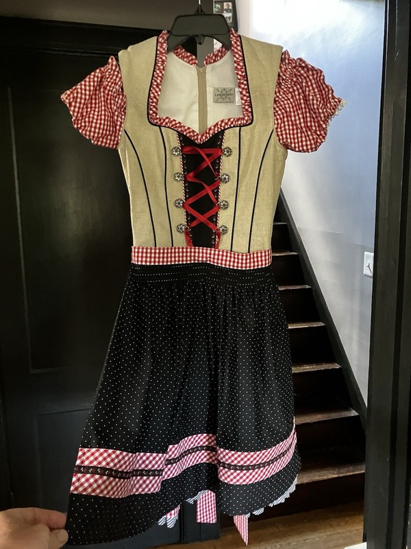 Authentic German Landhaus Women's Traditional German Dirndl Dress  Size 34