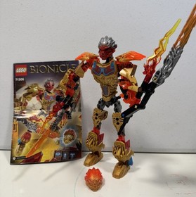 LEGO BIONICLE: Tahu-Uniter of Fire (71308) Complete W Instructions & weapons