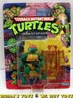 Vintage 1988 Playmates Teenage Mutant Ninja Turtles Michaelangelo Resealed NR