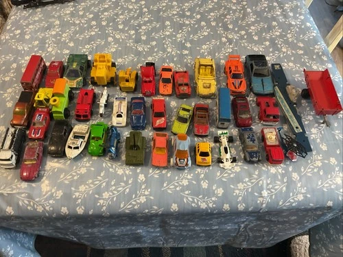 Job Lot Bundle Vintage Toy Vehicles Matchbox Corgi Etc Spares Or Repair