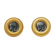 TAT2 DESIGNS | Olena Coin Stud Earrings