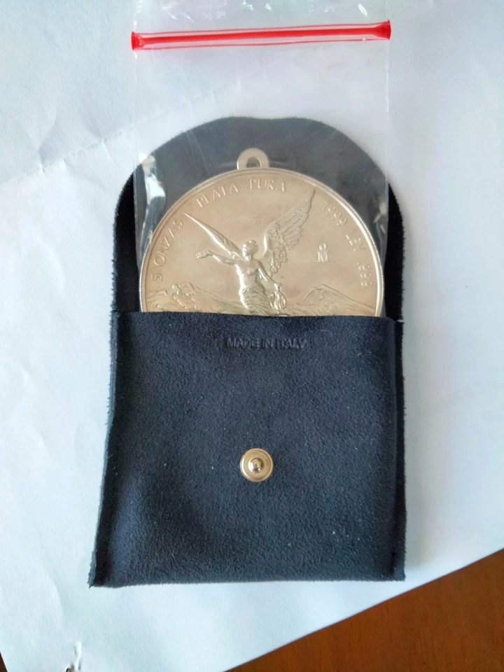 Messico 1999 - 5 once argento puro " Libertà " - Immagine 4 di 4