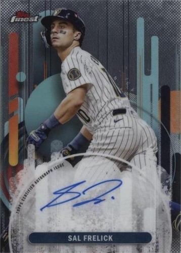 2025 Topps Definitive Sal Frelick Patch Auto /50 Brewers ARC-SF | eBay