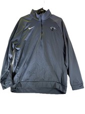 Jacksonville Jaguars Head Logo  Quarter Zip Long Sleeve Nike Dri-fit Pull Over