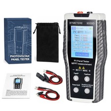 Solar Panel Tester PV Module Tester 800W MPPT, 60V 35A, MC4 Cable, TFT Display