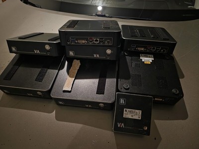 Lot Of 7 Kramer VIA CAMPUS And 1 Connect Pro