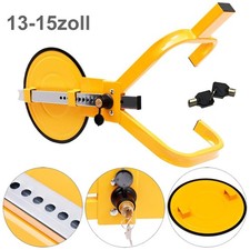 Radkralle Parkkralle Wegfahrsperre Auto Anhänger 13–15 Zoll Reifen bis 220 mm DE