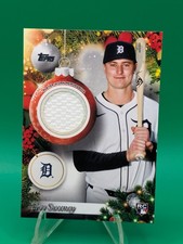 2025 Topps Holiday #PR-TSW Trey Sweeney Player Relics