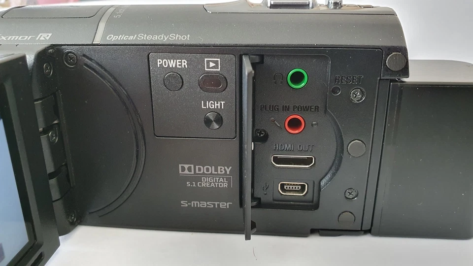 Sony HDR-CX570 Camcorder - Schwarz,gebraucht, sehr gut  erhalten, funktionsfähig - Bild 3 von 4