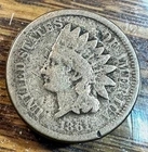1861 Indian Cent Nice Original Good CHRC
