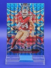 Fred Warner 2024 Panini Mosaic Reactive Blue SP 🔥 49ers