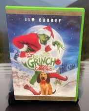 Dr. Seuss' How the Grinch Stole Christmas DVD, 2000 Jim Carrey