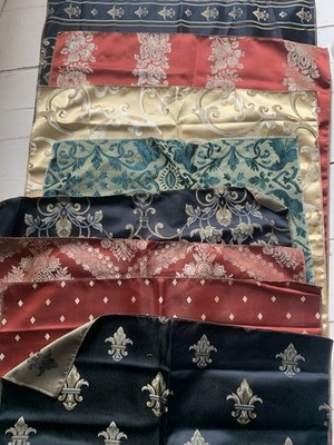 Patchwork Kissen Basteln 8 x Stoffmuster Restposten 65x65cm Gummibaum Stoffe (B62