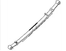LEFT REAR LEAF SPRING OEM 07-21 NISSAN FRONTIER 1YR WRNTY