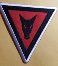 Embroidered Battletech Kell Hounds Patch approx 3x3"