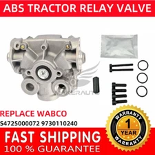 Brand New ABS TRACTOR RELAY VALVE REPLACE WABCO S4725000072 9730110240 USA