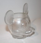 RARE & Vintage MICKEY MOUSE Clear ACRYLIC HEAD Shave Ice CUP Disney SOUVENIR — photo 2