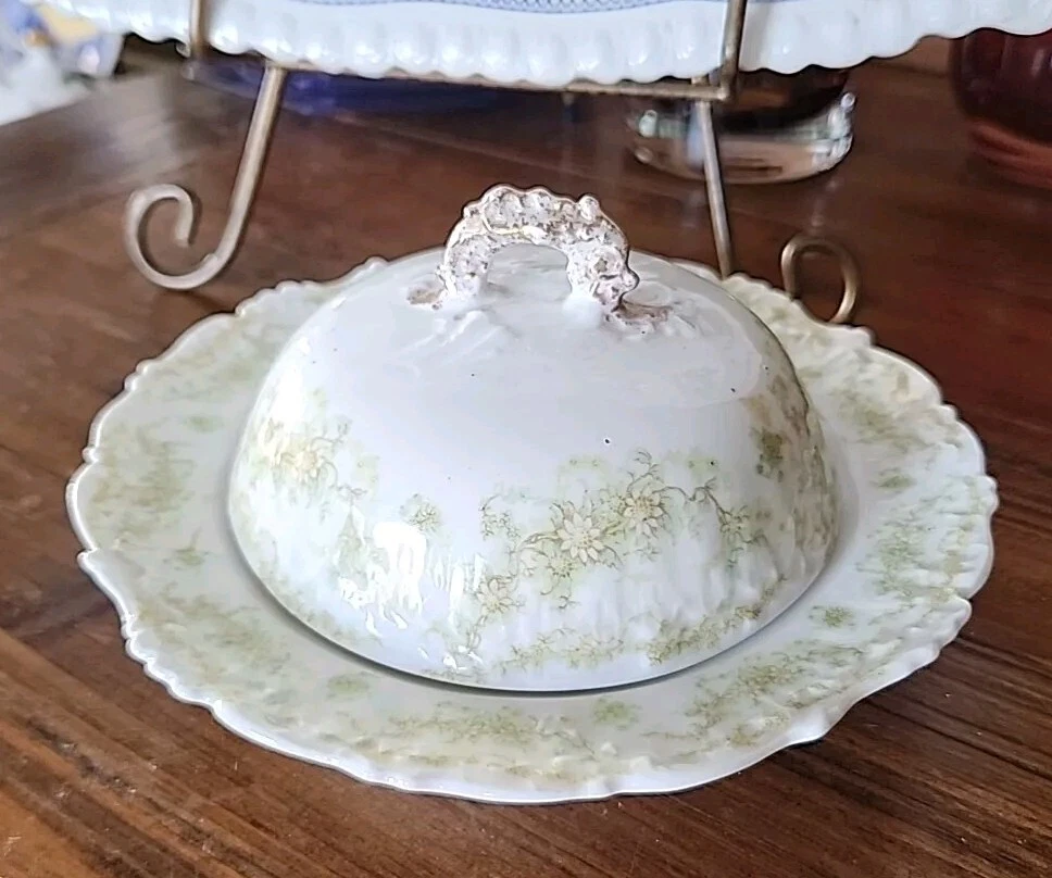 Bawo Dotter Elite Works Limoges BWD2 Round Butter , Lid And Strainer