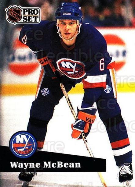 1991-92 Pro Set French #144 Wayne McBean