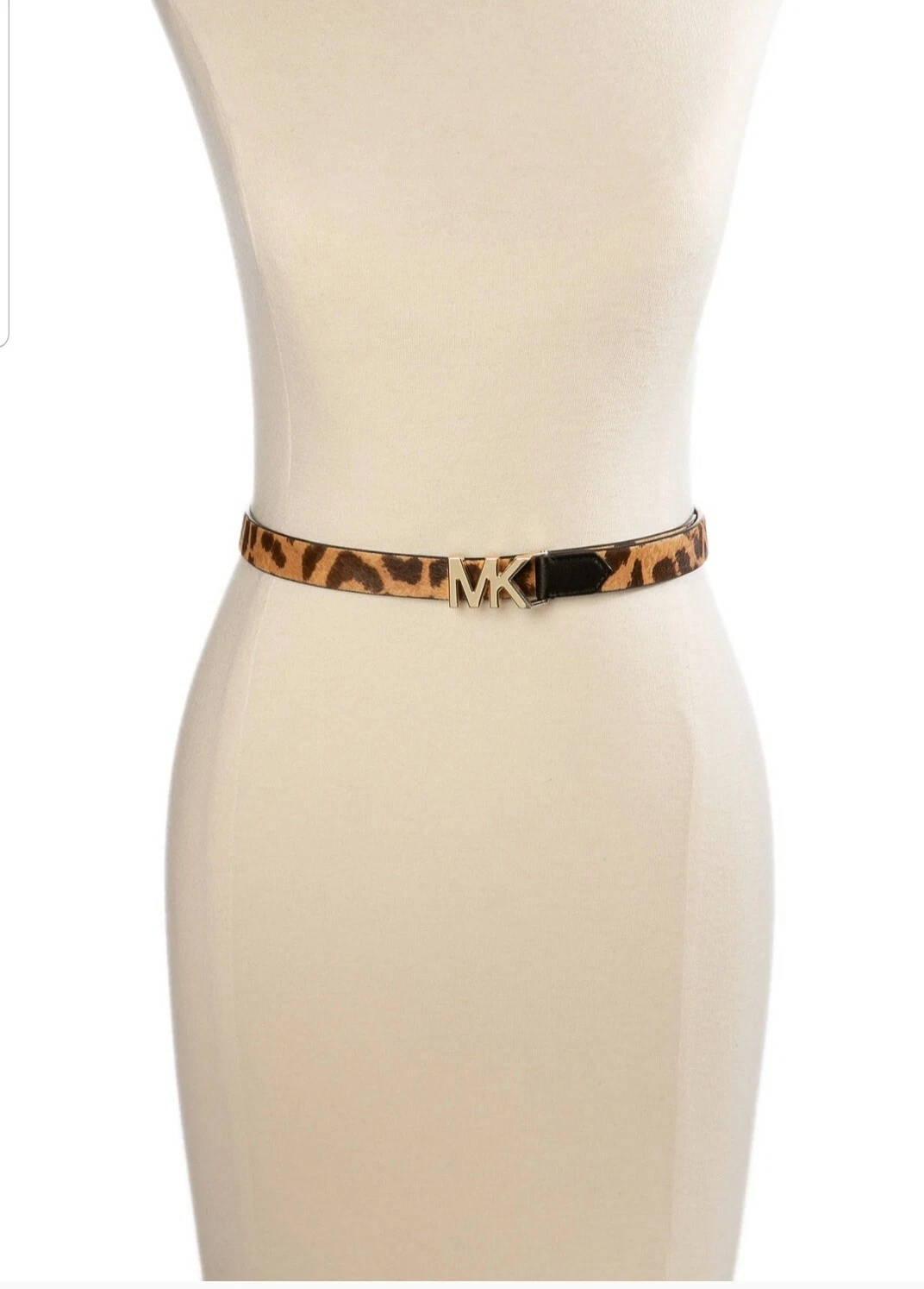 Michael Kors Leopard Skinny Belt M NEW Michael Kors Women main image 3