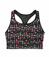 Limited Edition Victoria Secret Pink Sparkle Shine Power Sets Sports Bra M