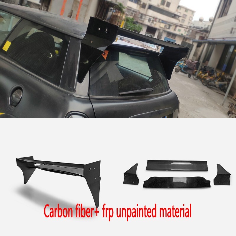 For Mini Cooper S R56 M7 Style Carbon + FRP Unpainted Rear