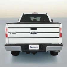 2009-2014 Ford F150 Black Tailgate Trim Molding Inserts By Automotive Authority
