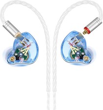 Vibes 202 Wired Earbuds - HiFi in Ear Monitor Headphones with carrying case