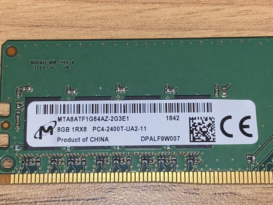 8GB DDR4 RAM MEMORY MTA8ATF1G64AZ-2G3E1 Micron 1RX8 PC4-2400T BRAND NEW - Image 3 of 3