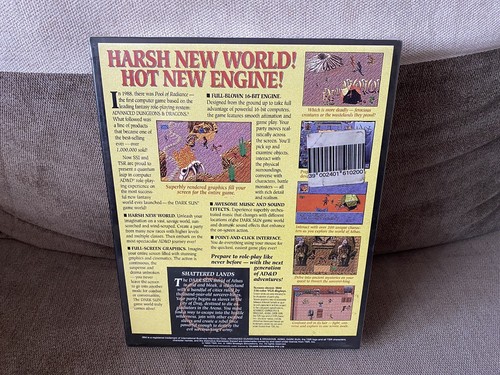 Dark Sun: Shattered Lands - Big Box Edition IBM PC 3,5” NEW & SEALED - Picture 2 of 6