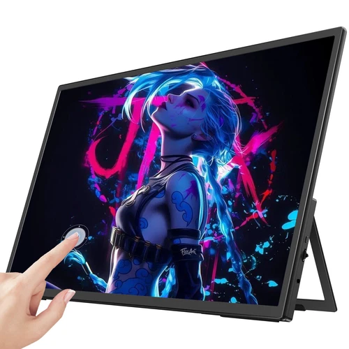 21,5" Touchscreen 120Hz Gaming Monitore Für PC Laptop Spielkonsole Metallgehäuse