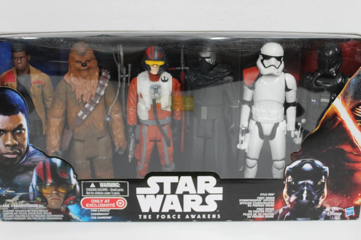 2015 Hasbro Star Wars The Force Awakens Target Exclusive 6 Pack