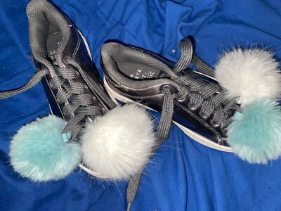 Next Mädchen UK Größe 11 lila Schnürschuhe (Ex)