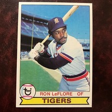 1979 Topps Set RON LEFLORE #660 TIGERS **MINT** 50/50 *VENDING* Raw