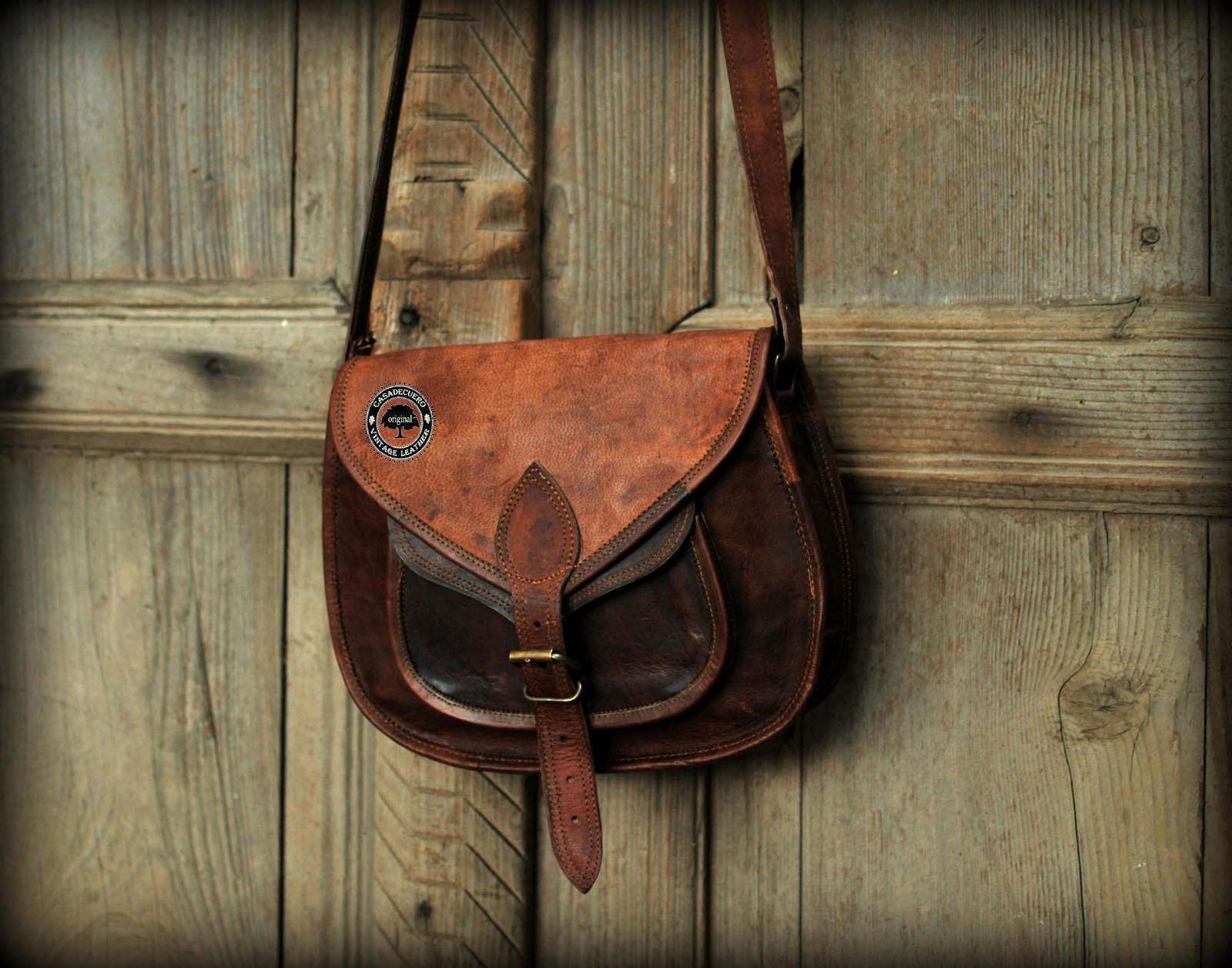 NUEVO TOPSHOP Bolso Bandolera Mensajero Cuero Real Suave Edición Limitada