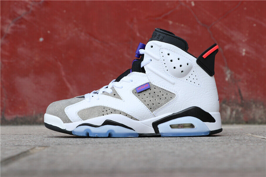 Nike Air Jordan 6 VI Retro RAPTORS Flint Grey Infrared Nike Air Jordan 6 VI Retro RAPTORS Flint Grey Infrared