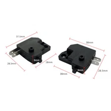 2Pcs Universal Motorcycle Front Brake Light Stop Lever Clutch Switch Accessories