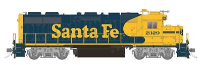 Rapido 038003 HO Scale EMD GP38 Diesel Santa Fe Yellow Warbonnet ATSF ...