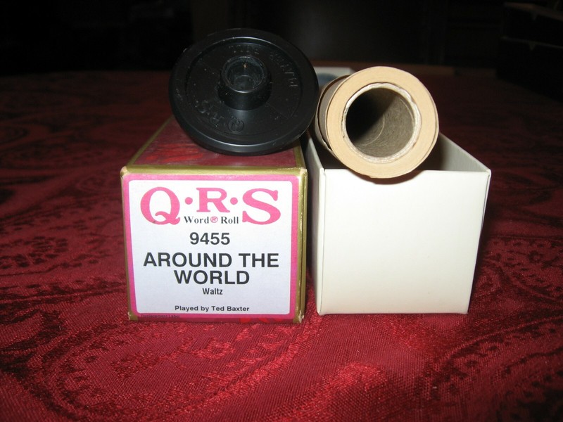 Around The World (in 80 Days) - QRS Player Piano Roll #9455: Hear It Play!