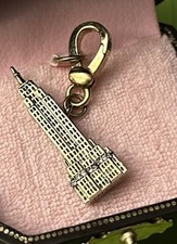 Juicy Couture Empire State Building Charm 4 Bracelet, Necklace Or Handbag B/box