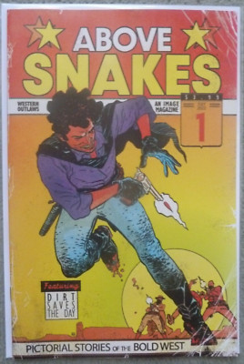 ABOVE SNAKES #1 SHERMAN 1:25 RETRO VARIANT..SEAN LEWIS..IMAGE 2023 1ST PRINT..NM